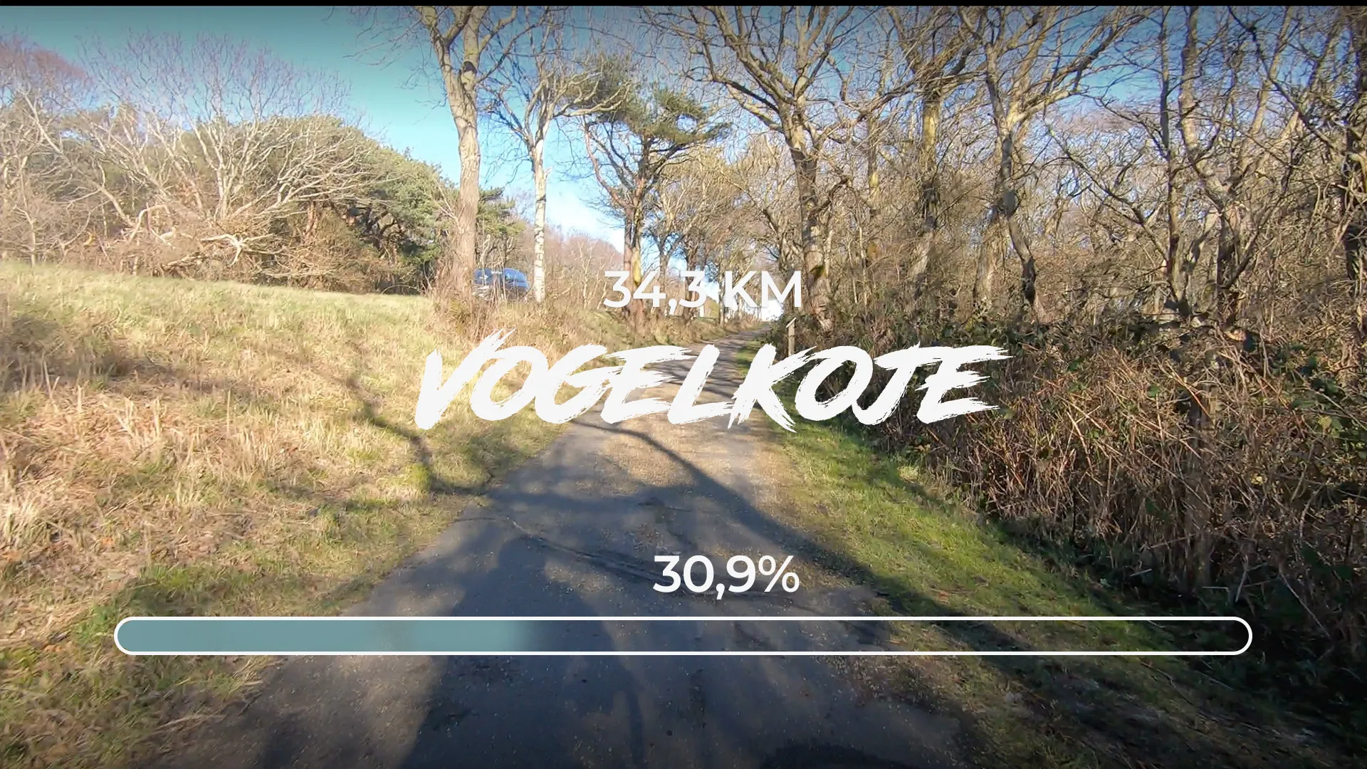 34,3 km - Vogelkoje
